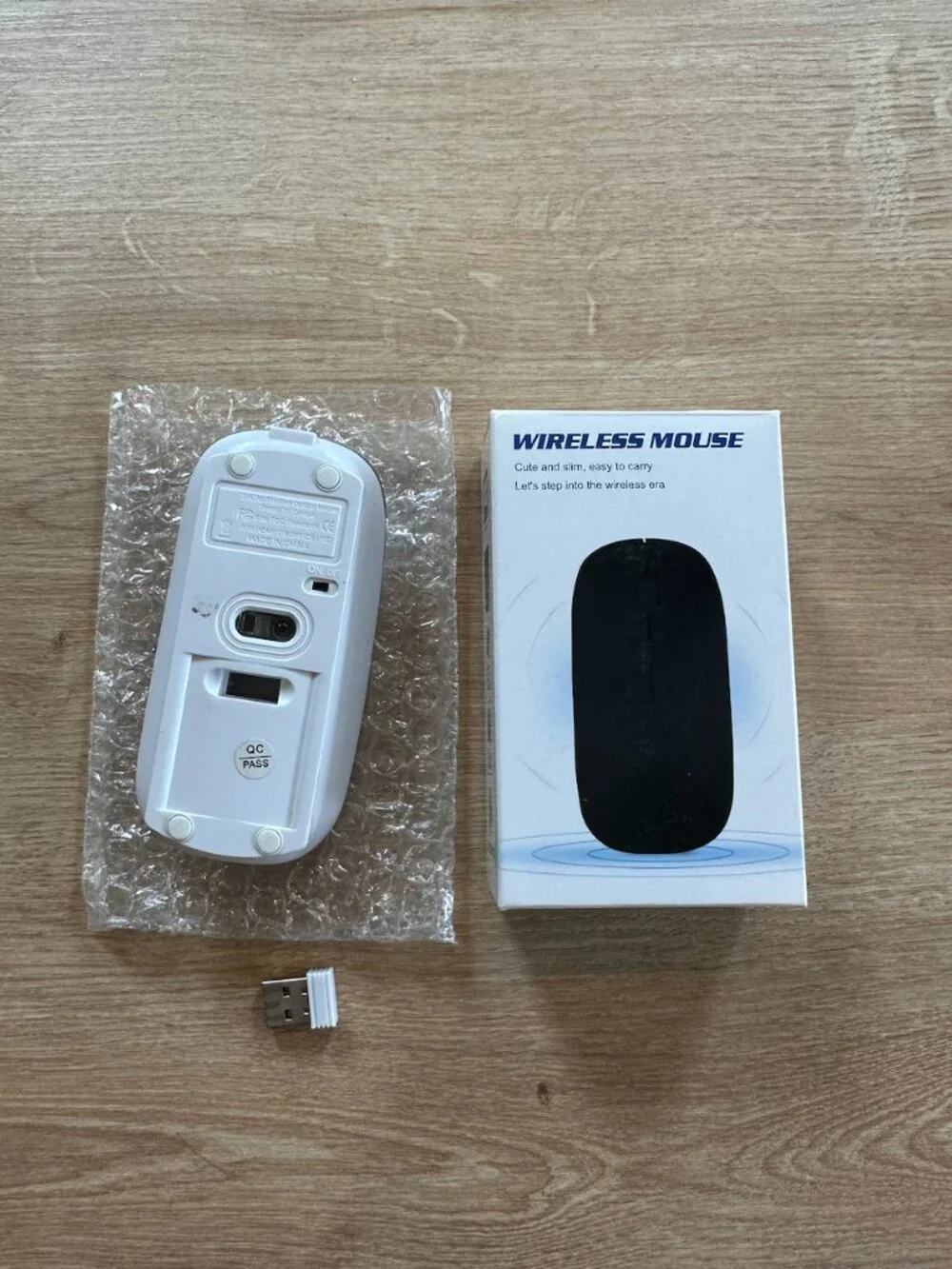Silver Bluetooth Wireless Mouse